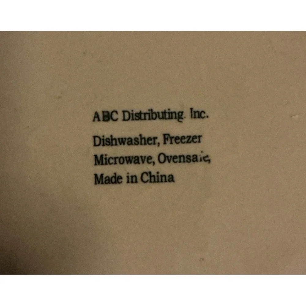 Pie Dish ABC Distributing Christmas‎ Snowman Covered 9